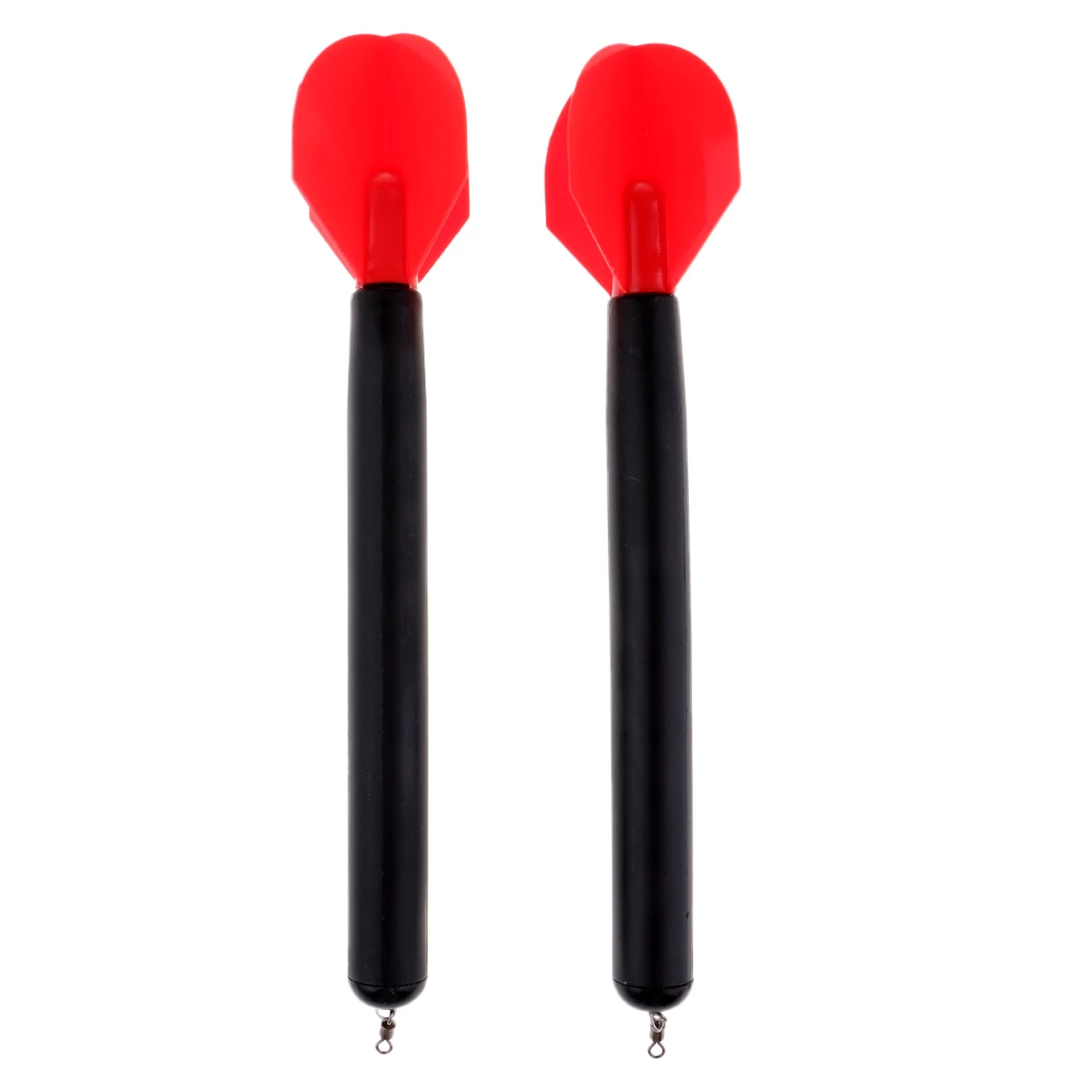 Perfeclan 2pcs Colored Marker Float Carp Fishing Detachable Tail Tackle Kit Accessories Fishing Float 