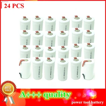 

SC1800mAh NI-CD 1.2V Battery Cell Subc Batteria Rechargeable SC Accumulator 24 Pieces Included