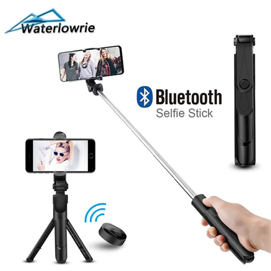 

selfie stick with tripod For Xiaomi, Mini Bluetooth Monopod Portable Stand for Smartphone iPhone 7 8 X XR XS Samsung S10 Mobile