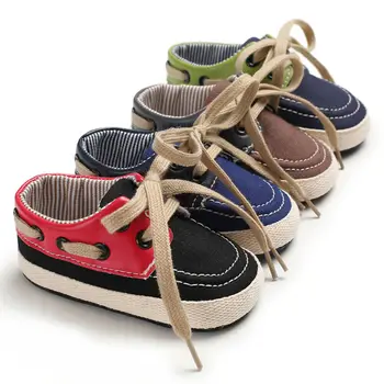 

2019 Brand New Baby Soft Sole Crib Shoes Infant Boy Girl Toddler Sneaker Anti-Slip Casual Shoes 0-18 Months