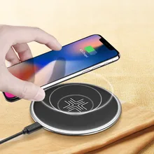 

ROCK Qi Wireless Charger For iPhone X XS Plus 8 10W Fast Wireless Charging For Samsung Note 9 S9 S8 Plus Wireless Charger Pad