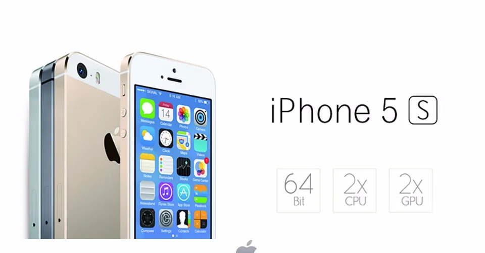 Apple iphone 5s 4G LTE 4.0''display 16GB/32GB/64GB ROM WiFi GPS 8MP IOS Touch ID Fingerprint Used Unlocked smartphone apple at&t cell phones