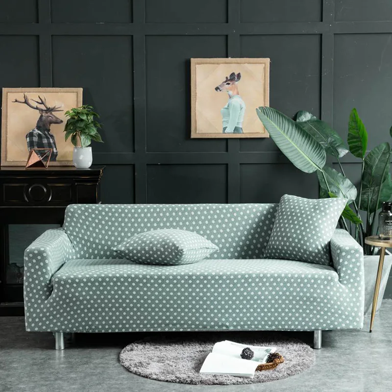 Slipcovers диван все включено секционный l-образный Диванный Чехол Эластичный чехол на весь диван для гостиной стул/на двоих/диван/Большой Диван - Цвет: Color 10