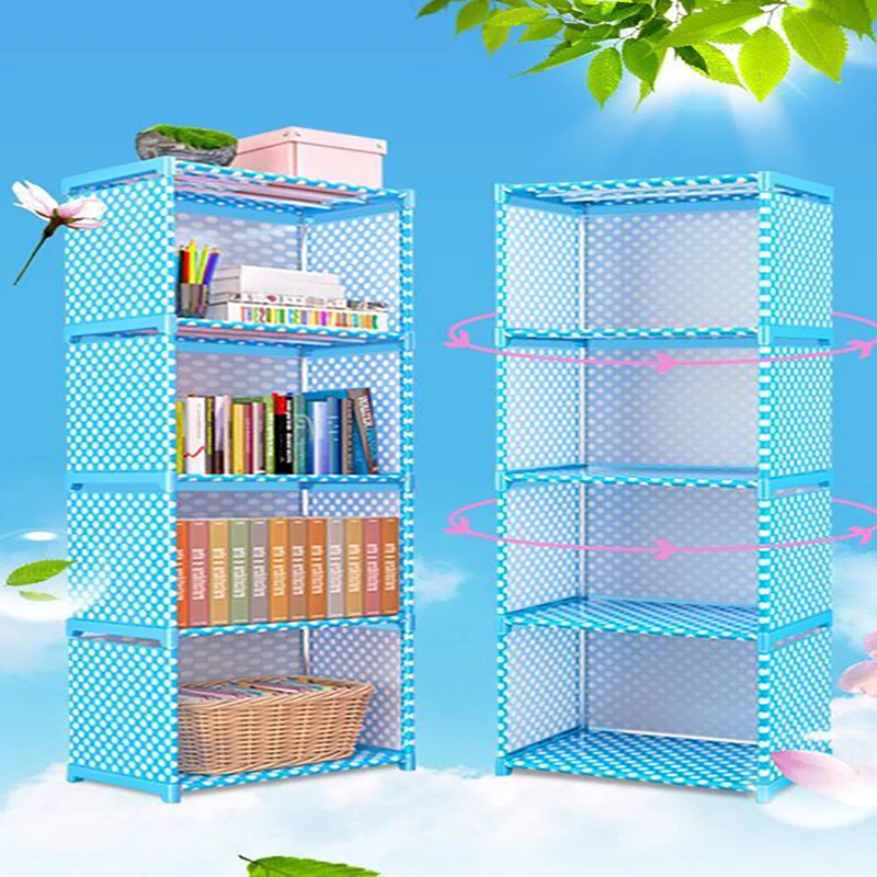 3 слоя простая скатерть книжный шкаф креативный рисунок мелочи для дома хранения детской книжной полки маленькая коллекция и игрушки