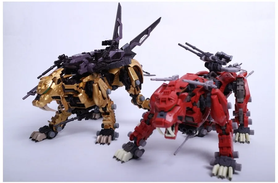 BT модель строительные наборы: ZOIDS EZ-016 меч тигр золото 1: 72 весы полный действие пластиковый комплект собрать модель день рождения