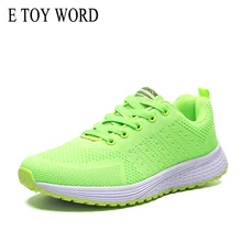 E TOY WORD Women Leisure Breathable Sneakers Sport Shoes Ladies Casual Walking green sneakers lightweight training sneakers sneakers e goisto sneakers