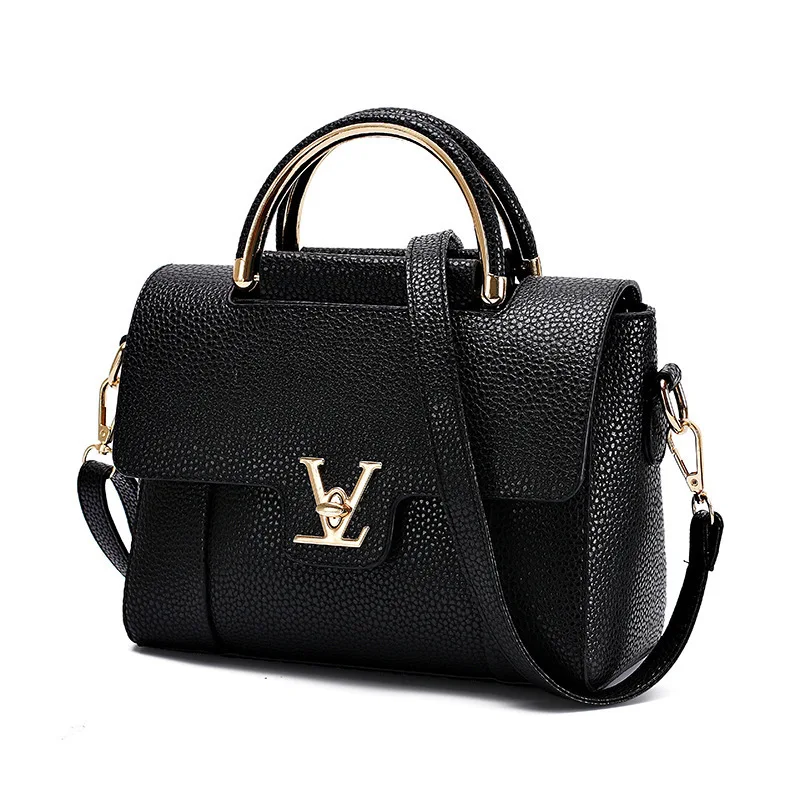 Kajie Grey Loui Shoulder Tote Women Messenger Bags Fashion Handbags Kajie Grey Loui Shoulder Tote Women Messenger Bags Fashion Handbags High Quality V Lock Gray Black Casual Small Package Bolsas In From Luggage