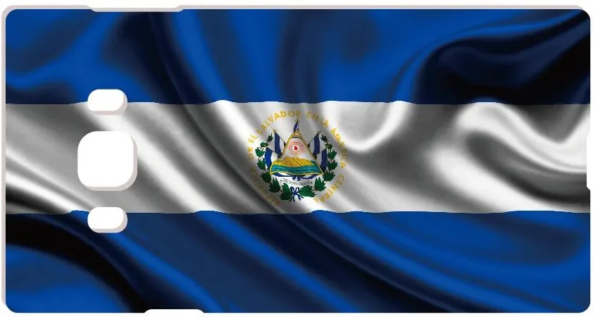

El Salvador Flag Cover For Samsung Galaxy A3 A5 A7 J3 J5 J7 2017 US / EU Eurasian Version S8 Plus Note 8 Phone Case Coque Capa