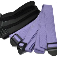 Эластичный ремень для йоги пояс для тренировки ног фитнеса 183 см регулируемые ручки нога Йога Тренировка Фитнес гимнастическая веревка для женщин