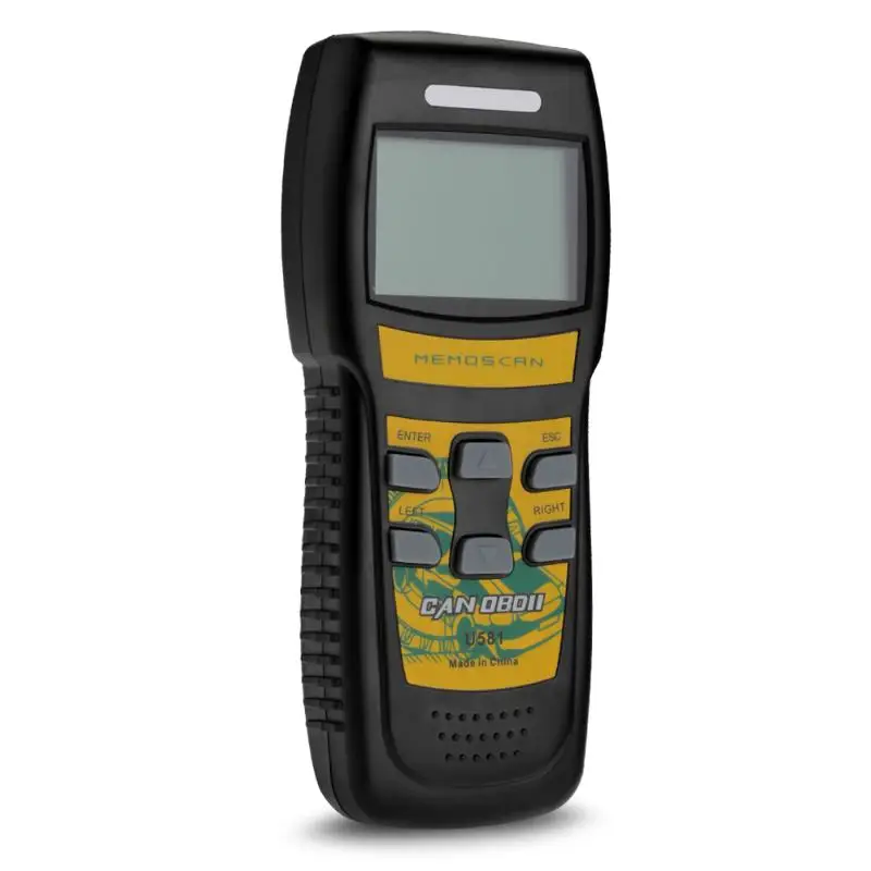 U581 Diagnostic Scan Tool CAN OBD2 OBD II Data Code Trouble Car Scanner Reader