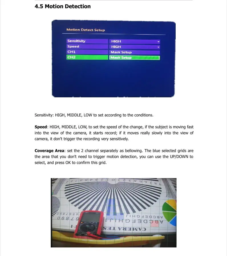 2Ch AHD мини SD карта Автомобильный видеорегистратор Мобильный видеорегистратор с аудио записью обнаружения движения с H.264, G711 аудио сжатия