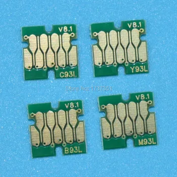 

10 sets T7551 t7551-t7554 auto reset chip for Epson WF-8010 WF-8090 WF-8510 WF-8590 printer refill ink cartridge
