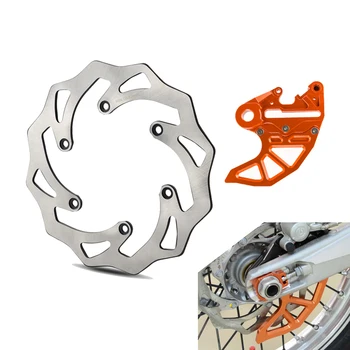 

Rear Brake Disc Rotor Brake Caliper Support Disc Guard Protector Kit For KTM 125 200 250 350 450 525 530 SX-F XCW XC-F EXC-F etc