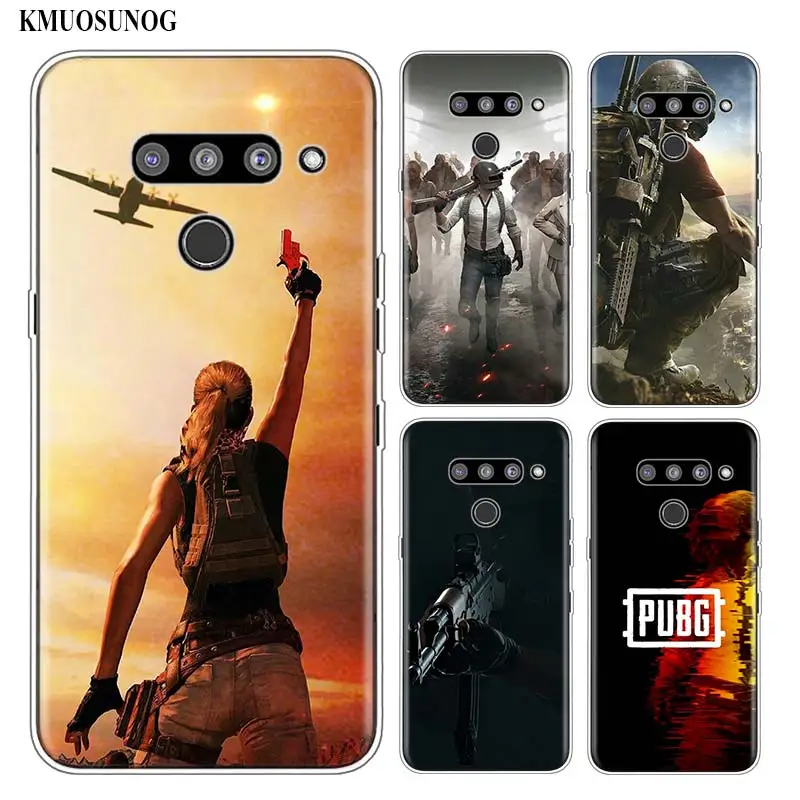 

Silicone Soft Phone Case PUBG for LG K50 K40 Q8 Q7 Q6 V50 V40 V30 V20 G8 G7 G6 G5 ThinQ Mini Cover