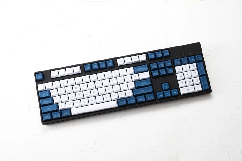 dsa pbt top Printed legends white blue Keycaps Laser Etched gh60 poker2 xd64 87 104 xd75 xd96 xd84