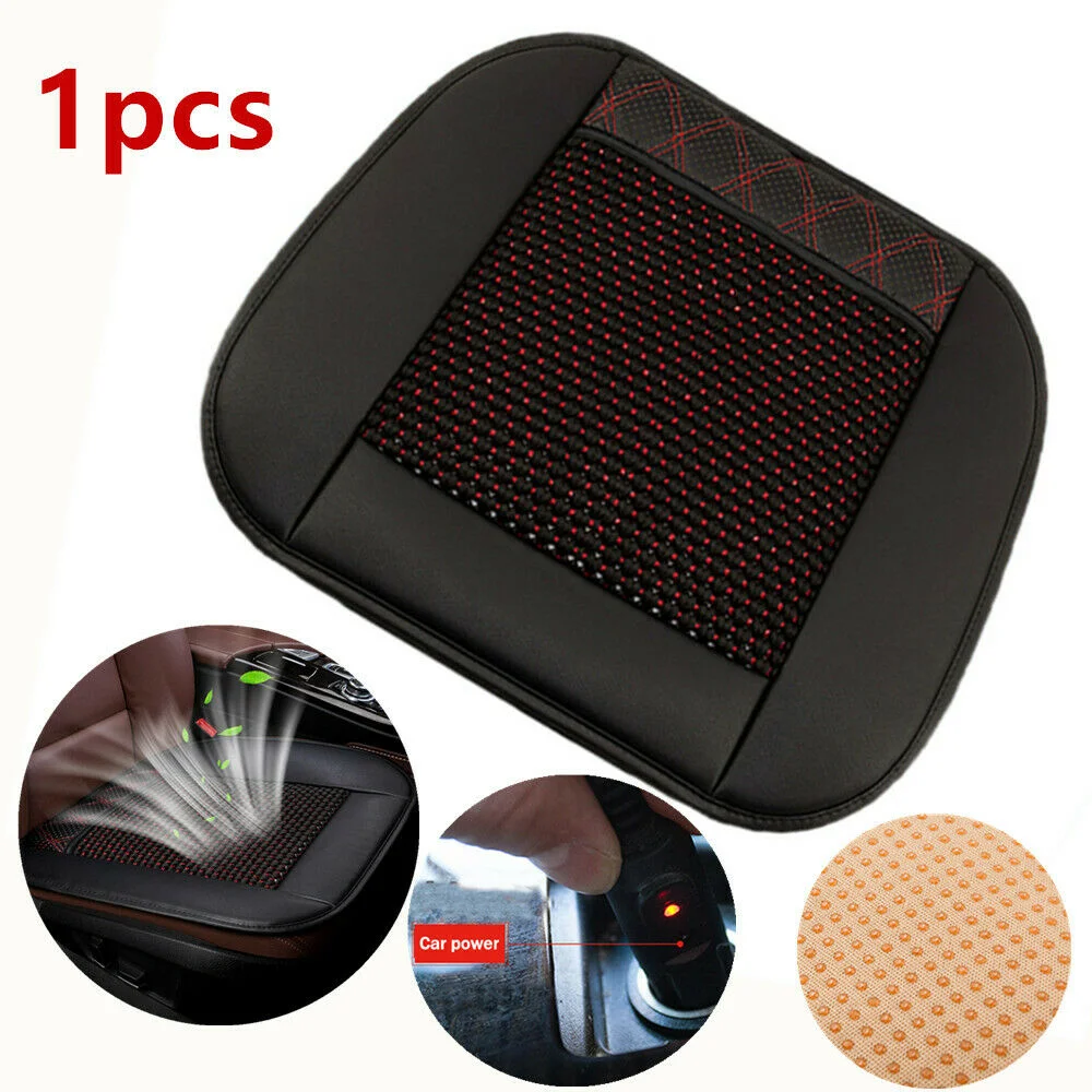 

1pcs Cooling Car Seat Cushion Covers Air Ventilated Conditioned Cooler Minivans