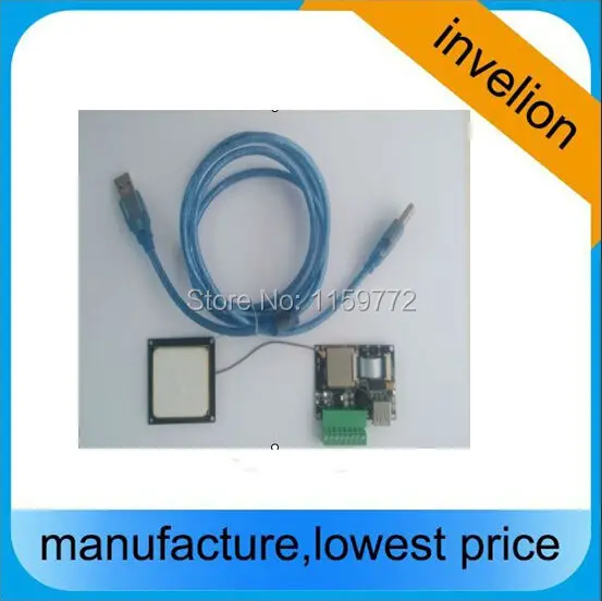 

2pcs/lot rfid reader UHF long distance reader module with free SDK +tag sample support windows linux system