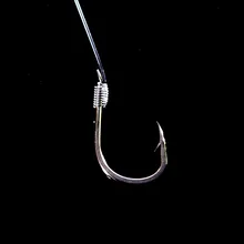 10 упак./лот рыболовный крючок 1#/2#/3#/4#/5#/6#/7#/8# колючей крючки Pesca решать аксессуары высокоуглеродистой Сталь рыболовные крючки
