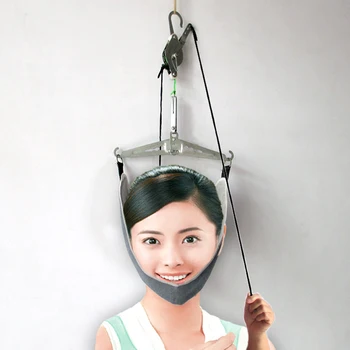 

Cervical Traction Over Door Neck Massager Device Kit Neck Stretcher Stretching Chiropractic Head Relaxation