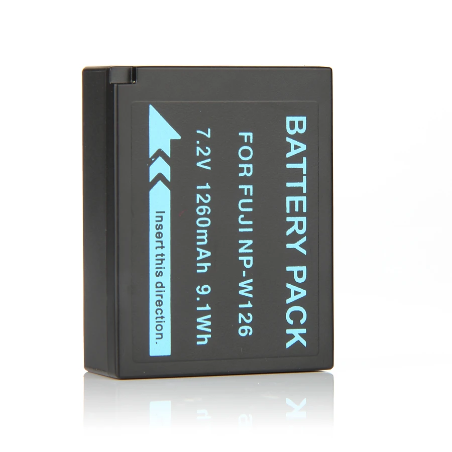 2x1260mAh NP W126 Аккумулятор для Fujifilm FinePix X PRO1 T1 M1 T10 T2 XT1 XM1 XT10 XT2 XT3 батарейки|np w126 battery|np