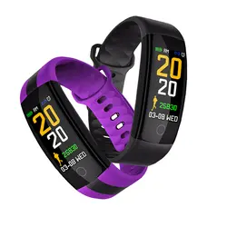 Smart Браслет Multi-спортивный режим Фитнес трекер Smartband крови Давление монитор сердечного ритма Водонепроницаемый Smart Band зарядка через usb