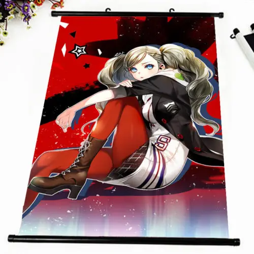 Anime Poster Game Persona 5 Sexy Wall Scroll Printed Painting Home Decor Japanese Cartoon Decoration | Дом и сад
