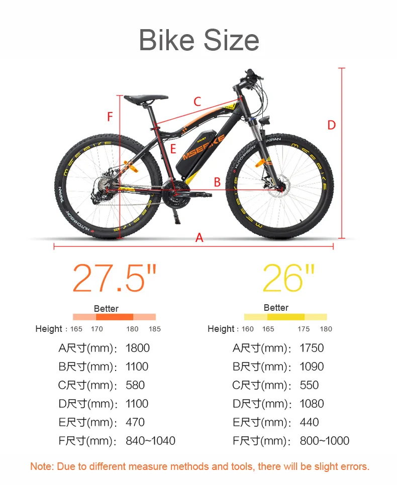 Best MZZK 21 Speed Electric Mountain Bike 27.5"/26" Ebike 250W 48V 7.8Ah/13Ah Lithium-Ion Battery Front & Rear Disc Brakes 12