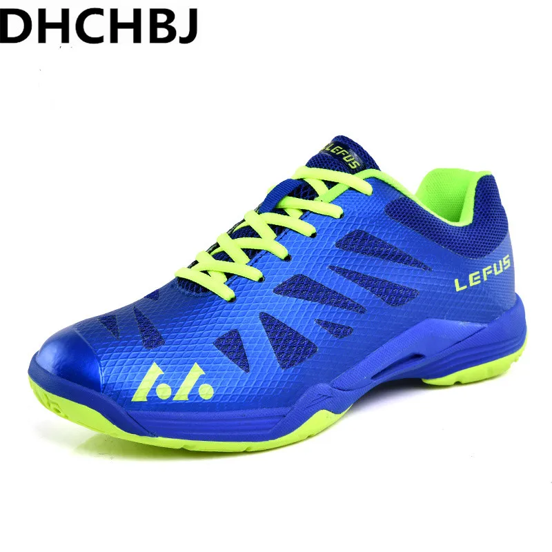 Легкая дышащая обувь для бадминтона для мужчин на шнуровке спортивная обувь для мужчин's тренировочный Спортивный обувь анти-скользкие теннисные кроссовки