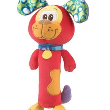 Игрушек! Милая Детская игрушка Плюшевая Игрушка мягкая КРАСНАЯ СОБАКА детская ловля встряхивания игрушка с BB устройством день рождения 1 шт