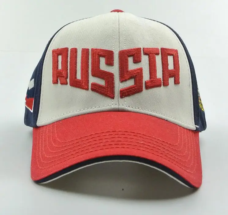 Koop Nieuwe Mode Voor Olympics Rusland Sochi Bosco Baseball Cap Hoed Merk vooruit rusland Man Vrouw Fietsen Sportartikelen