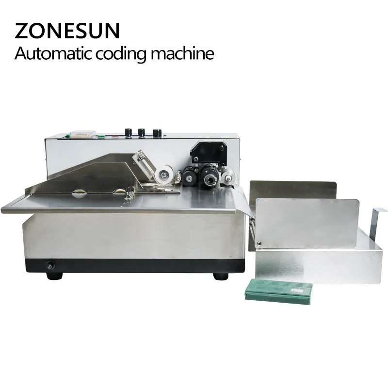 ZONESUN печатная машина 3 30 см My 380F производства сплошной рулон чернил кодирования