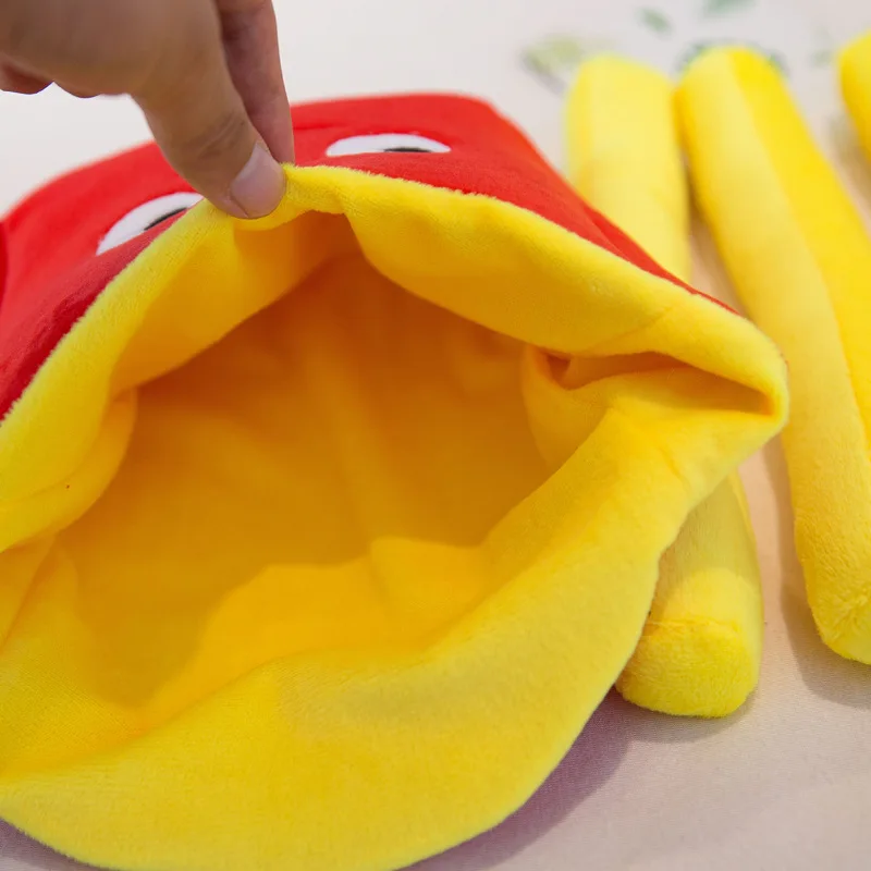 2019 Creative Toy 50 30cm3D Fries Pillow Simulation Food Play Home Plush Toys Send Girlfriends To 1 2019 Creative Toy 50 30cm3D Fries Pillow Simulation Food Play Home Plush Toys Send Girlfriends To 4