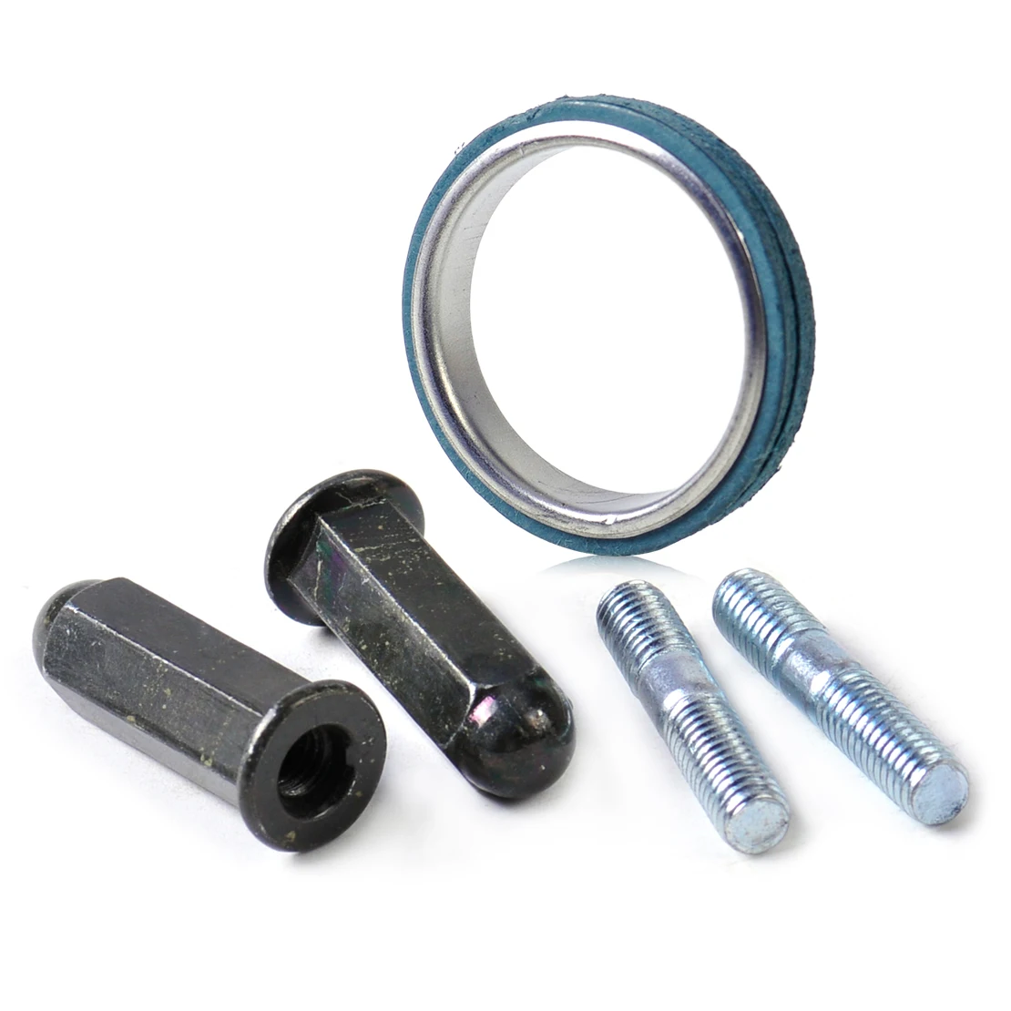 DWCX Exhaust Studs Nuts Gasket Set for most Chinese Motor Scooter with