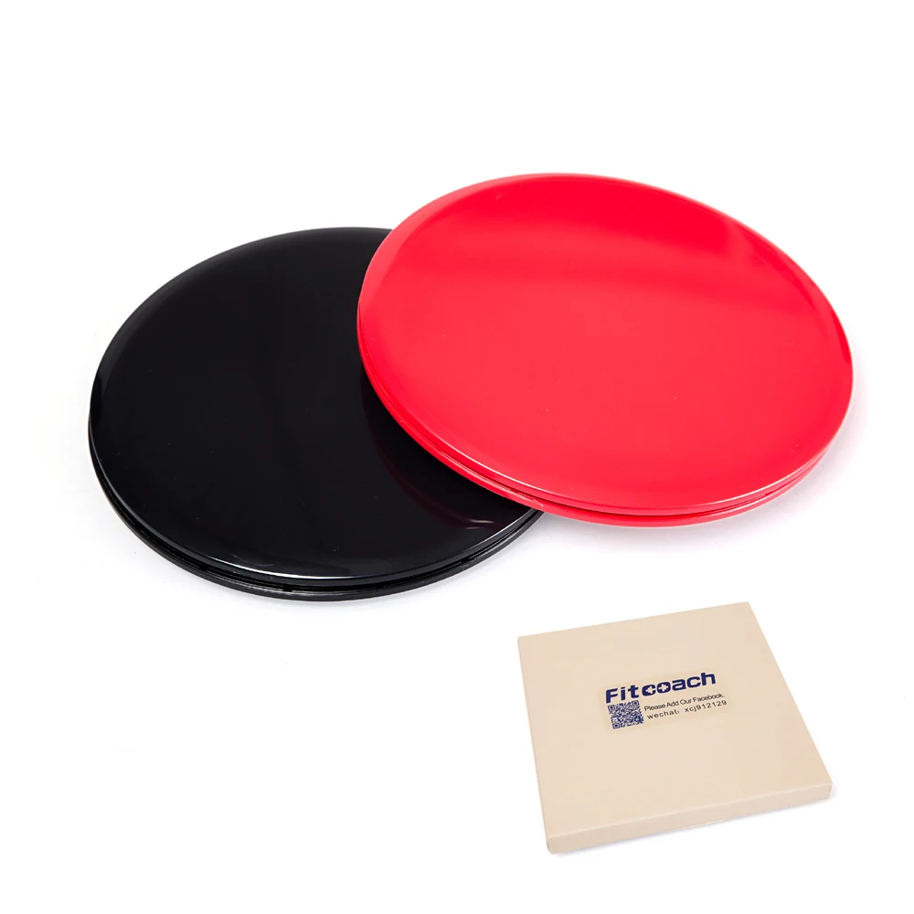 Dual Sided Use on Carpet or Hardwood Floors Abdominal Exercise Equipment Gliding Discs Core Sliders