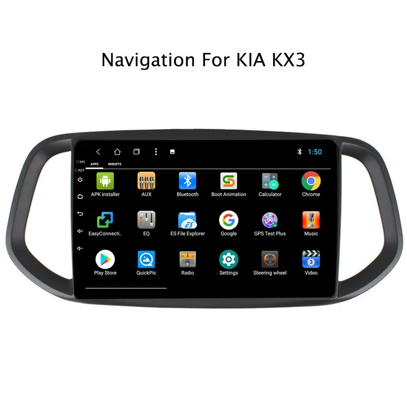 Clearance NAVITOPIA 10.1inch 2G RAM 32G ROM Android 8.1 Car DVD Multimedia GPS Navigation for Kia KX3 2015 2016 2017 3