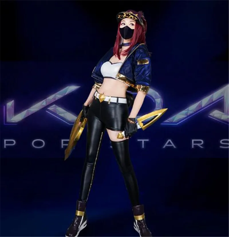 2019 KDA Akali LOL Idol singer new skin kda akali cosplay costumes Akali Jacket