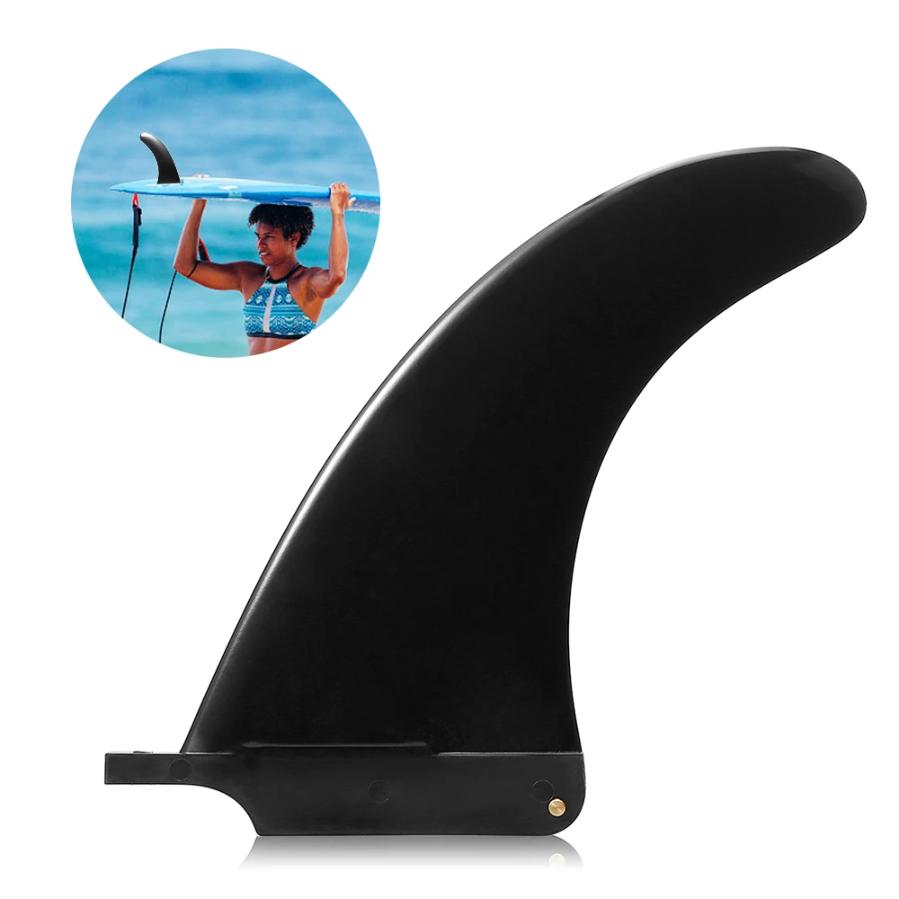 SUP один Fin центральное ребро водных видов спорта нейлон Longboard доска для серфинга Paddleboard Fin 6,5 ''/7,5''/8 ''/ 9 ''/10''