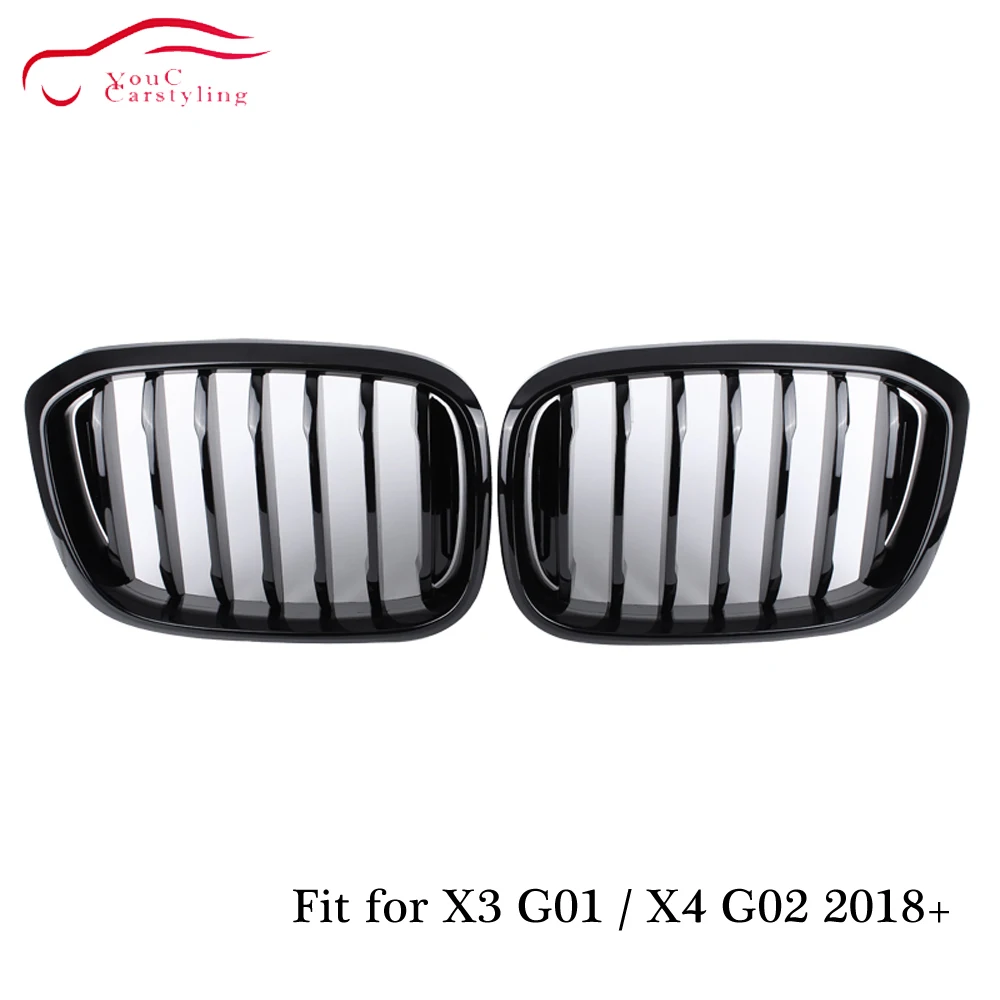 Передняя решетка для защиты почек сетка BMW X3 G01 и X4 G02 5 дверей внедорожников