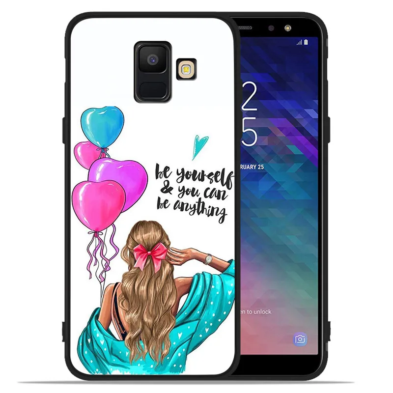 Роскошные для малыша и мамы; queen Woman king для samsung Galaxy A9 A8 A7 A6 A5 A3 J3 J4 J5 J6 J8 плюс чехол для телефона чехол Coque Etui - Цвет: H1426