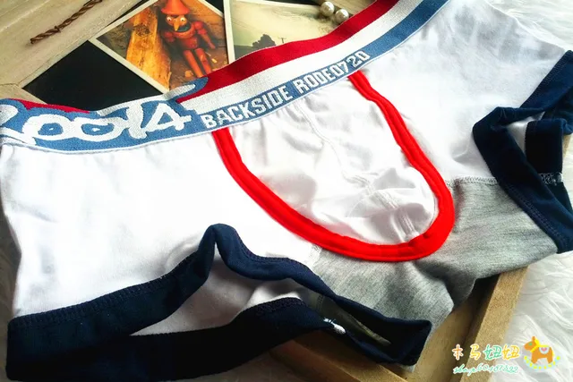 4 u bag cotton 100% cotton sexy male boxer panties