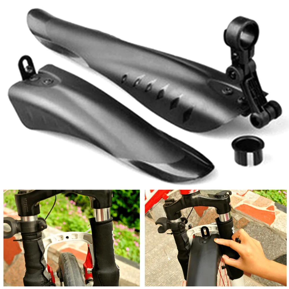 Universal Outdoor Bike Bicycle Mudguard Plastic Lightweight Bike Set Mud Guards Wings For Bicycle Cycling Accessories