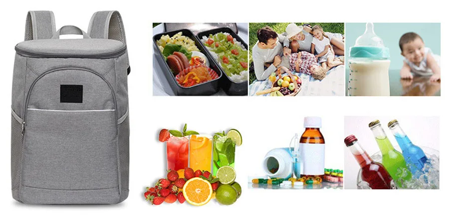 Mochila cooler glaciere isotherme despeje pique nique