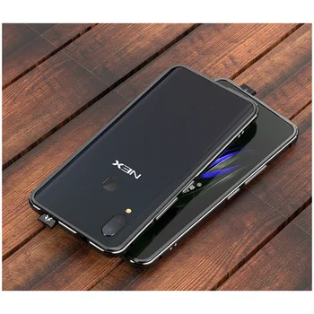 

For Vivo nex Snapdragon 710 case cover fashion metal Frame back cover For Vivonex Metallic phone cases