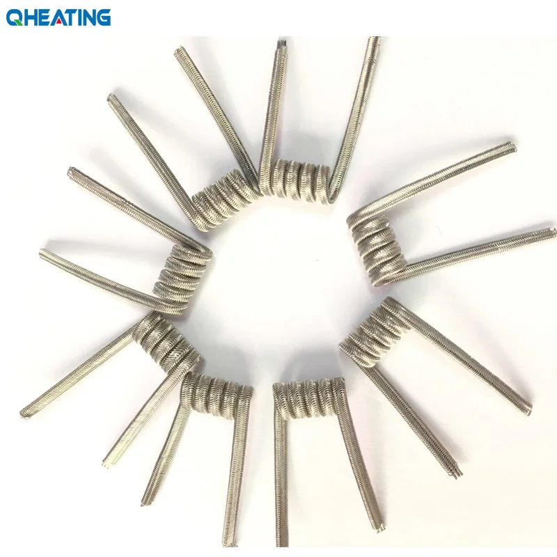 

Qheating Ni80 Alien v2 Prebuilt Coils For RDA RTA Atomizer Electronic Cigarette Vape Pen Accessory 10 Pieces Snake Alien V2 Coil