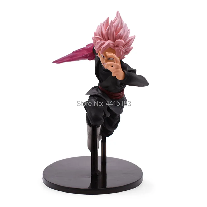 8"20 cm Anime Dragon Ball Z Super Saiyan Rose Goku Black PVC Action Figure Doll Model Toy Halloween Christmas Gift For Children