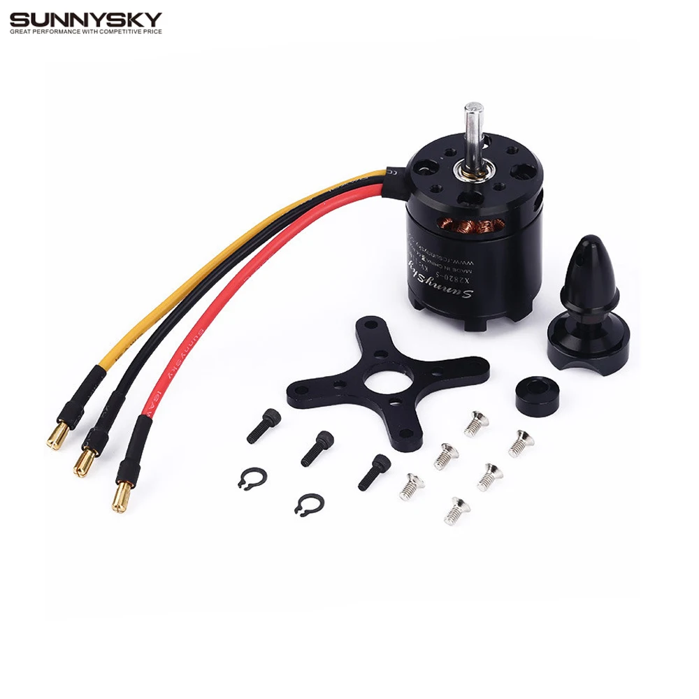 Sunnysky X2820 800KV 920KV 1100KV бесщеточный двигатель для радиоуправляемого вертолета