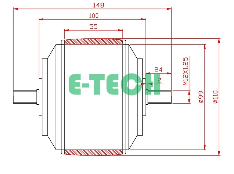 4inch geared hub motor