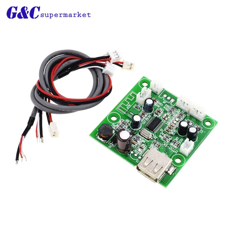 MP3 Decoder Board Bluetooth 4.0 Audio Receiver Module Circuit Board Stereo Integrated Circuits
