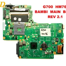 Оригинальная материнская плата для ноутбука lenovo G700 G700 HM76 BAMBI основная плата REV 2,1 протестированная хорошая