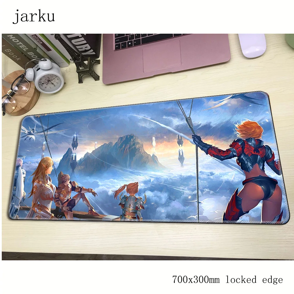 

lineage 2 mouse pad 700x300mm mouse mat laptop padmouse Gorgeous notbook computer gaming mousepad Aestheticism gamer play mats